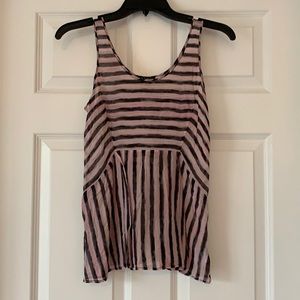 Theory sheer silk cami